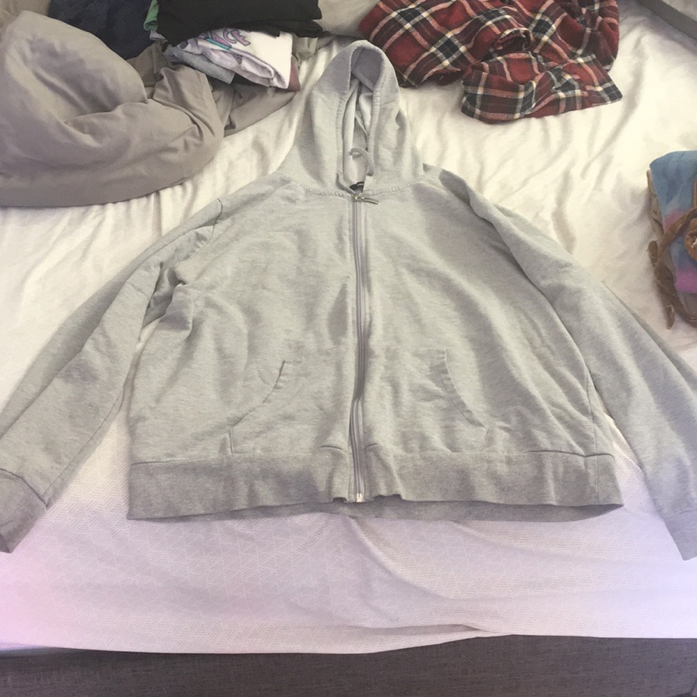 2x zip up sweat jacket